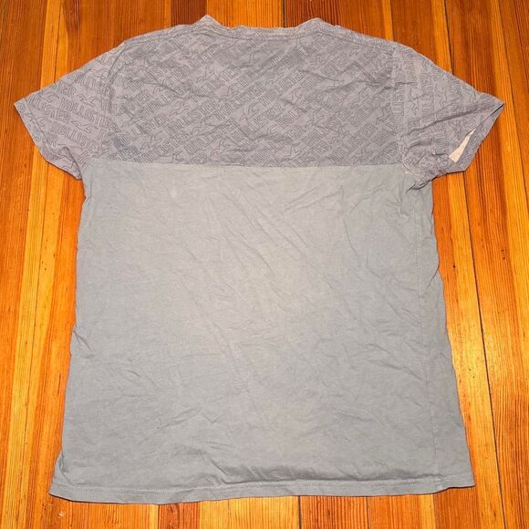 Hollister-co Men's Blue and Grey T-shirt - Picture 2 of 3